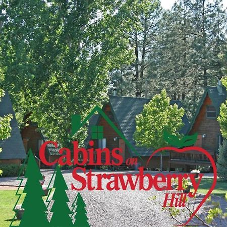 Cabins On Strawberry Hill Hotel Pine Exterior foto